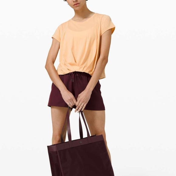 Lululemon Pleats and Thank You Short Sleeve in Ivory Peach
Size 6 - Picture 2 of 9